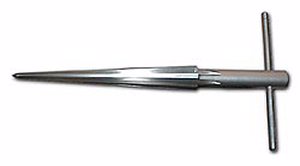 Alvord Polk 155-2 High-Speed Steel Taper Pin Reamer Round Shank Left Hand Spiral Flute Size Number: 2/0 Uncoated Finish 